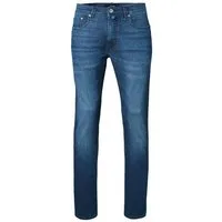 Pierre Cardin 5-Pocket-Jeans PIERRE CARDIN LYON TAPERED blue used buffies 34510 8006.6824 - FUTUREF