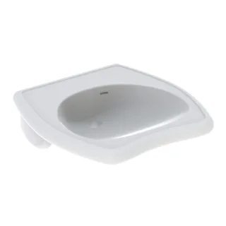 Geberit Waschtisch Vitalis, B: 550, T: 550 mm, 221556000, weiss 221556000