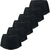 sloggi Slip Basic + (Set) mit soften elastische Bündchen im 6er SPARPACK