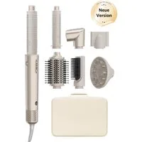 MCURO Multihaarstyler 7-in-1 Haarstyling Set Warmluftbürste 110000 U/min Ionen Haartrockner, 1400W, Lockenstab Auto-Wrap,Glätteisen, Föhn mit Diffusor,mit Reisebox