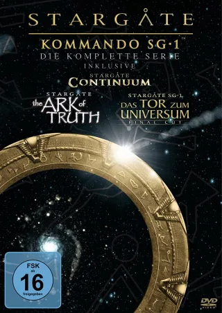 Stargate Kommando SG-1 - Die komplette Serie (inkl. The Ark of Truth + Continuum + Das Tor zum Universum) [62 DVDs]