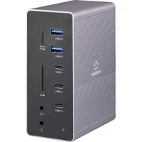 Renkforce Laptop-Dockingstation Renkforce USB-C® Dockingstation RF-DKS-910 Passend für Marke Dockings