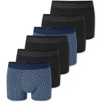 Schiesser Trunk 955 (6-St) Unterhose, Unterwäsche, Boxer Trunk