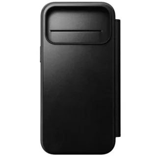 Nomad Modern Leather Folio iPhone 17 Pro Max Black Horween