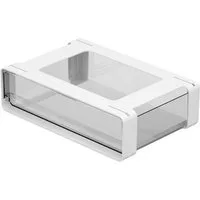 GarveeMore Küchenorganizer-Set Schubladen-Organizer für unter dem Schreibtisch, ausziehbar,Große