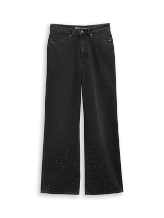 TOM TAILOR Denim - Jeans mit Strasssteinen - Ttlinou schwarz - Gr. - 32