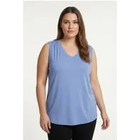 ONLY CARMAKOMA V-Shirt CARCORAL S/L V-NECK TEE JRS