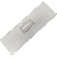 SIEMENS Türfront 00296700 (1 St), Gefrierfachklappe Gefrierfachtür weiß für Kühlschrank