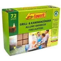 favorit Grillanzünder Favorit Grill- und Kaminanzünder 72 Stück 1828, (1-St)
