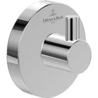 Villeroy & Boch Handtuchhaken Elements, Wandmontage, rund chrom, 54x32x54mm