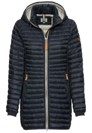 camel active - Wasserabweisende Steppjacke mit 2-Wege Reißverschluss navy - Gr. - 44