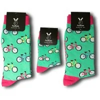TwoSocks Freizeitsocken Lustige Socken Partnerlook 3x Socken, Familien Set, Mutter Vater Kind (Set, 3 Paar) 3er-Pack