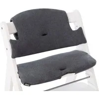 Hauck Kinder-Sitzauflage Select, jersey charcoal, für den ALPHA+ Holzhochstuhl und weitere Modelle