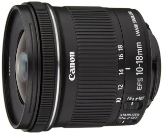 Canon 10-18mm 1:4.5-5.6 IS STM [für Canon EF-S] schwarz