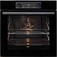 GORENJE Einbaubackofen BOS6737E09BGOT, mit 2-fach-Teleskopauszug, Aqua-Reinigungsfunktion, Pizzafunktion mit 300 °C – perfekt für Pizza, Focaccia und mehr!