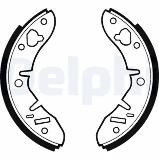 Delphi Bremsbacken hinten Austin Metro Mini MG Metro Midget Rover 100 Mini