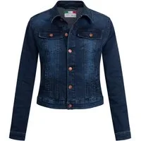 Recover C.C. Jeansjacke Recover C.C. Pants Jeansjacke Chic klassicher Jeansjacken-Style