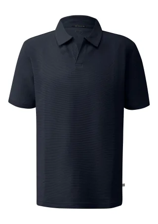 qs - Polo-Shirt blau - Gr. - L