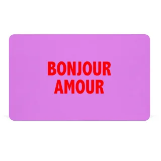 Frühstücksbrett DESIGN@HOME BONJOUR AMOUR