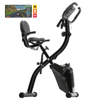 [EU Direct] Formill YZJ501 Magnetic Exercise Bike - 8KG Flywheel, 150KG Max Load, Whisper Quiet Belt Drive Stationary Bi