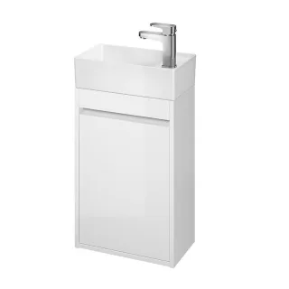 Neuesbad Serie 300 Waschtischunterschrank, B:390, T:215, H:590mm, weiss glänzend Lack 1S924-0011