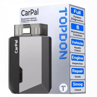 TOPDON CarPal OBD2 Scanner Code Reader All System Car Diagnostic Tool with 6 Reset Functions Bluetooth 5.0 AutoVIN I/M R