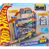 Hot Wheels Autorennbahn Hot Wheels GNL70 City Stunt Garage-Spielset Auto 3+ Aufzug kompatibel