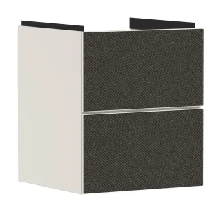 Hansgrohe Xevolos E Waschtischunterschrank Sandbeige Matt 480/475 mit 2 Schubkästen für Handwaschbec 54173660