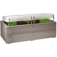 Juwel Hochbeet Gardenstar Hochbeet Woody Set 130 x 60 x 52 cm