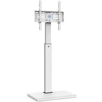 FITUEYES TV-Standfuß, (bis 65 Zoll, Weiss Eisenbasis)