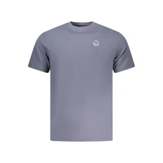 North Sails Blaues Baumwoll-Herren T-Shirt