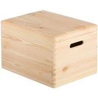 Astigarraga Kit Line Holzkiste Nova Holzkiste Aufbewahrungsbox Organizer Kiste, mit Deckel, praktisch und dekorativ