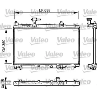 Valeo Toyota Yaris P1 P2 1,4