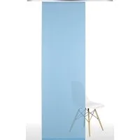 Liedeco Schiebegardine (1 St), Klettband, halbtransparent, HxB: 245x60, ohne Paneelwagen
