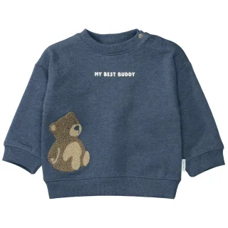 STACCATO - Kn.-Sweatshirt,oversized deep blue mel. - Gr. - 68