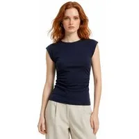 Alexa Dash Blusentop Kurzarm-T-Shirt mit V-Ausschnitt