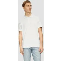 QS Kurzarmshirt Polo-Shirt Poloshirt aus Piqué