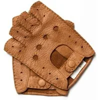 Hand Gewand by Weikert Lederhandschuhe Walter - Peccary Autofahrer Handschuhe - ungefüttert