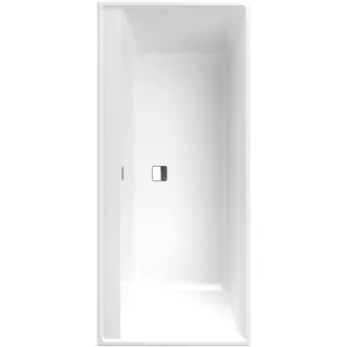 Villeroy und Boch Collaro Rechteck-Badewanne UBA180COR2DV-01 180x80 cm, Einbau, Weiß alpin/Chrome