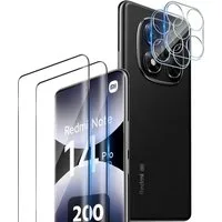 MSM Displayschutzglas 2X 3D Schutzglas (Display + Kamera) für Xiaomi Redmi Note 14 Pro 5G