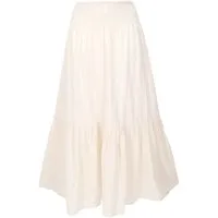 Guru-Shop Minirock Boho Stufenrock, Maxirock, weiter Sommerrock -.. alternative Bekleidung