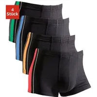 AUTHENTIC LE JOGGER Boxer Boxershorts für Herren (Packung, 4-St) mit kontrastfarbigen Streifen seitlich
