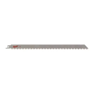 Milwaukee - Säbelsägeblatt 300mm Wellenschliff für Isolationsmaterial, Kartonagen und Schaumstoffe - 1 Stück - 48001084