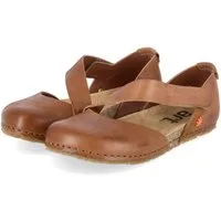 Art Art 0384 ROMA CUERO Damen Glattleder brown Keilsandalette