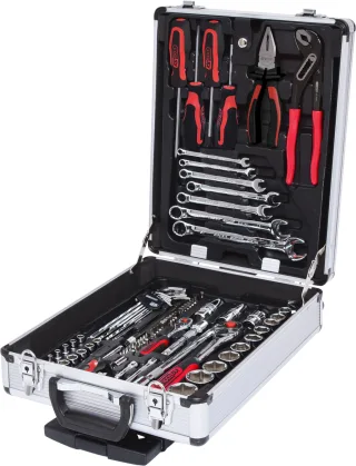 KS Tools 1/4"+1/2" CHROMEplus Werkzeug-Satz, 90-tlg - 918.0690