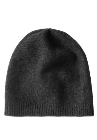 Street One - Feinstrick Beanie in Unifarbe anthracite melange - Gr. - ONE SIZE