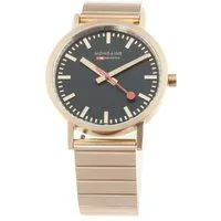 MONDAINE Schweizer Uhr Herren Uhr Classic A660.30360.16SBR 40 mm Ø Neu