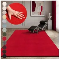 OTTO home Teppich Arabell, Kunstfellteppich, Felloptik, waschbar, rechteckig, Höhe: 16 mm, flauschig, kuschelig, Anti-Rutsch-Unterseite, Wohnzimmer, Schlafzimmer