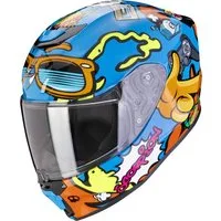 Scorpion Exo Motorradhelm Exo-JNR Air Fun Kinder Helm, Pinlock, Ratschenverschluss, ECE 22.06
