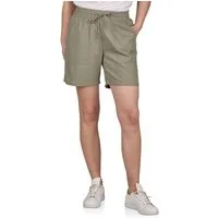 DENIMFY Sweatshorts Damen Leinen Shorts DFAlessia Regular Fit Leinenshorts mit Kordelzug